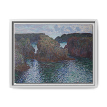 Rocks at Port-Goulphar, Belle-Île by Claude Monet - NOMADEN ART GALLERY