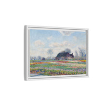 Claude Monet's Tulip Fields at Sassenheim (1886). Original from the Sterling and Francine Clark Art Institute. - NOMADEN ART GALLERY