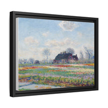 Claude Monet's Tulip Fields at Sassenheim (1886). Original from the Sterling and Francine Clark Art Institute. - NOMADEN ART GALLERY