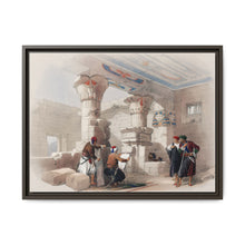 Deir el Medina (Dayr al Madinah) is an ancient Egyptian village which was home to the artisans who worked on the tombs in the Valley of the Kings illustration by David Roberts - NOMADEN ART GALLERY