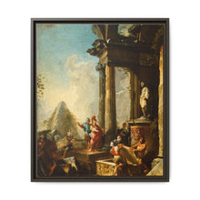 Alexander the Great at the Tomb of Achilles (ca. 1718-1719 (Baroque) by Giovanni Paolo Panini - NOMADEN ART GALLERY
