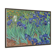 Vincent Van Gogh's Irises (1889). Famous painting, original from the J. Paul Getty Museum. - NOMADEN ART GALLERY