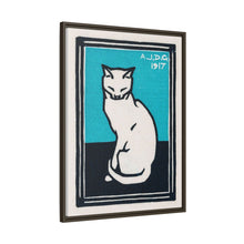 Sitting cat (1917) by Julie de Graag