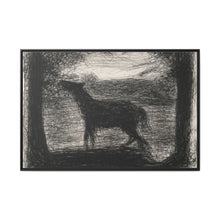 Foal, Le Poulain (ca. 1882–1883) by Georges Seurat - NOMADEN ART GALLERY