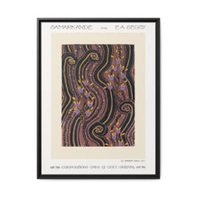 Art Deco Flower pattern pochoir print in oriental style - NOMADEN ART GALLERY