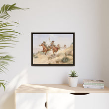 Apache Indians on Horseback by Herman Wendelborg Hansen