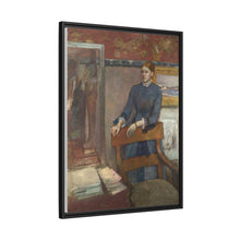 Hélène Rouart in her Father's Study (1886) by Edgar Degas