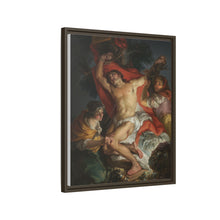 Saint Sebastian Tended by Saint Irene by Vicente López y Portaña: A Baroque Masterpiece