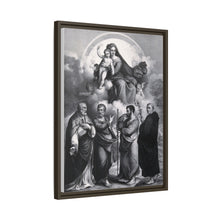 The Virgin and Child with Saint Geminianus of Modena, Saint Peter, Saint Paul and Saint Antony of Padua. Lithograph by F. Hanfstaengl after B. Ramenghi, il Bagnacavallo.