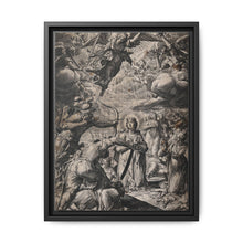 The martyrdom of Saint Ursula. Engraving by J. Sadeler after P. de Witte - NOMADEN ART GALLERY