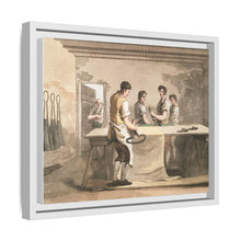 Illustration of the cloth dresser from The Costume of Yorkshire (1814) by George Walker
