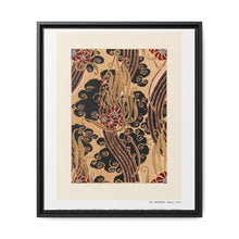 Flower pattern Art Deco stencil print in oriental style. Original from our own 1914 edition of Samarkande - NOMADEN ART GALLERY