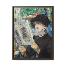 Woman Reading (ca. 1880–1881) by Édouard Manet. - NOMADEN ART GALLERY