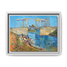 Vincent van Gogh's The Langlois Bridge at Arles with Women Washing (1888) - NOMADEN ART GALLERY