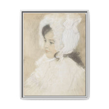 Portrait of a child (Marie Moll) by Gustav Klimt. - NOMADEN ART GALLERY
