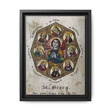 Saint George and Saint Antony of Padua, Saint Catherine of Alexandria, Saint Peter the Apostle, Saint Philomena, Saint Anne, Saint Barbara, Saint John the Baptist and Saint Agnes - NOMADEN ART GALLERY