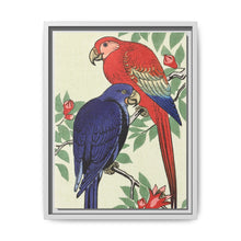 Red and a blue parrot (1925 - 1936) by Ohara Koson - NOMADEN ART GALLERY