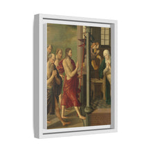 Panel of an Altarpiece with Dispute with the Doctors, on verso is Appearance of Christ to his Mother (c. 1520 - c. 1535) by Master of Alkmaar