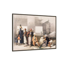 Entrance of the Temple of Amun Thebes illustration by David Roberts (1796–1864)