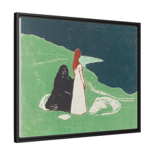 Two Women on the Shore (1898) by Edvard Munch - NOMADEN ART GALLERY