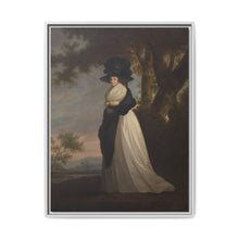 Portrait of a Lady Wearing an Elaborate Hat (1785-90) by British - NOMADEN ART GALLERY