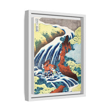 Hokusai's The Yoshitsune horse-washing falls at Yoshino, Izumi Province (1833–1834) - NOMADEN ART GALLERY