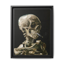 Vincent van Gogh's (1886) Head of a skeleton with a burning cigarette - Vintage Wall Art - NOMADEN ART GALLERY