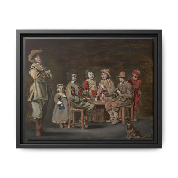 The Young Card Players (1643) by Antoine Le Nain - NOMADEN ART GALLERY