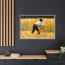 The Mower (ca. 1881–1882) by Georges Seurat