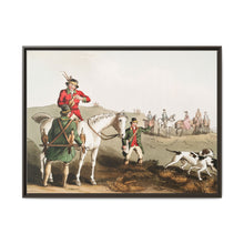 Illustration of hawking from The Costume of Yorkshire (1814) by George Walker - NOMADEN ART GALLERY