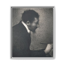 Aman-Jean, Portrait of Edmond Francois Aman-Jean (ca. 1882–1883) by by Georges Seurat - NOMADEN ART GALLERY