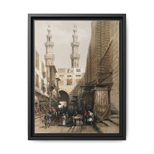 Minarets and grand entrance of the Metwaleys at Cairo illustration by David Roberts (1796–1864) - NOMADEN ART GALLERY