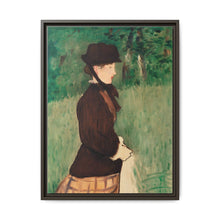 Young Woman in a Garden (Jeune femme dans un jardin), (1879) by Édouard Manet - NOMADEN ART GALLERY