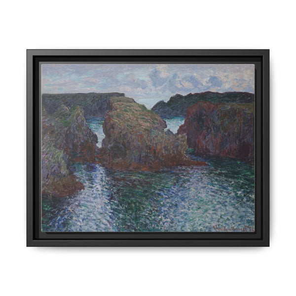 Rocks at Port-Goulphar, Belle-Île by Claude Monet - NOMADEN ART GALLERY