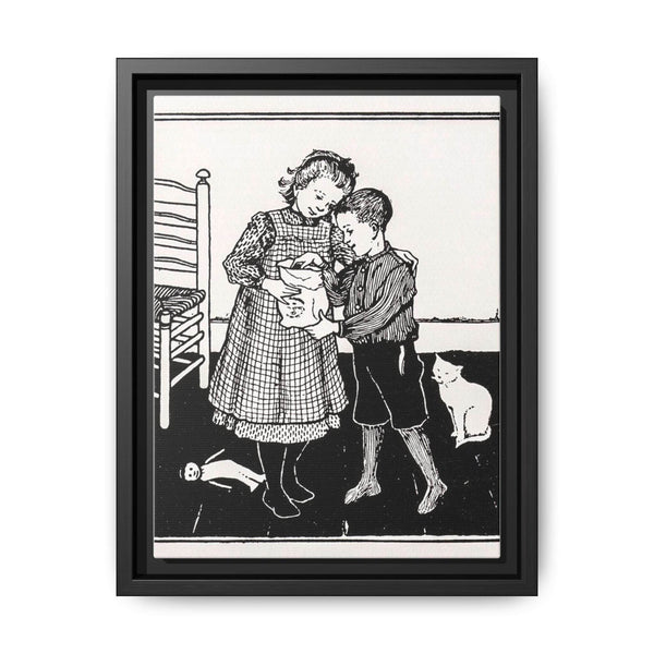 A boy and a girl by Julie de Graag