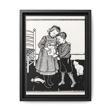 A boy and a girl by Julie de Graag - NOMADEN ART GALLERY