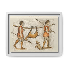 Hunter-Gatherer Mosaic: Vintage Encyclopaedia Art (1891) - NOMADEN ART GALLERY