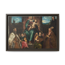 Doge Alvise Mocenigo and Family before the Madonna and Child (c. 1575) by Jacopo Tintoretto - NOMADEN ART GALLERY