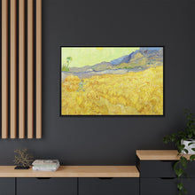 Van Gogh's Wheatfield with a reaper (1889) - NOMADEN ART GALLERY