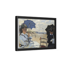 Claude Monet's The Beach at Trouville (1870) - NOMADEN ART GALLERY