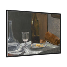Claude Monet's Still Life with Bottle, Carafe, Bread, and Wine (ca. 1862-1863) - NOMADEN ART GALLERY