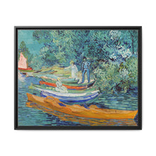Vincent van Gogh's Bank of the Oise at Auvers (1890) famous painting from the Detroit Institute of Arts. - NOMADEN ART GALLERY