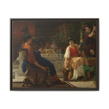 Preparations for the Festivities (The Floral Wreath) (1866) by Sir Lawrence Alma Tadema - NOMADEN ART GALLERY