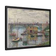 Claude Monet's Bridge at Argenteuil on a Gray Day (1876) - NOMADEN ART GALLERY
