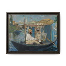 Monet in his Boat (c. 1874) by Edouard Manet - NOMADEN ART GALLERY