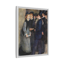 Leaving the Conservatory (La Sortie du conservatoire) (1876–1877)b by Pierre-Auguste Renoir