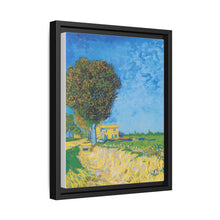 Vincent van Gogh's Avenue at Arles with houses (1888) - NOMADEN ART GALLERY