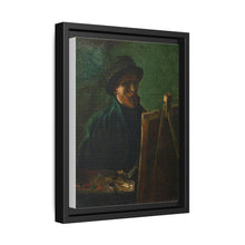 Vincent van Gogh's Self-Portrait with Dark Felt Hat at the Easel (1886) - NOMADEN ART GALLERY