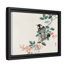 Black-capped chickadee by Kōno Bairei (1844-1895)