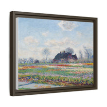 Claude Monet's Tulip Fields at Sassenheim (1886). Original from the Sterling and Francine Clark Art Institute. - NOMADEN ART GALLERY